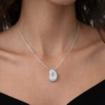 D Harfli Silver Kolye