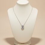 B Harfli Silver Kolye