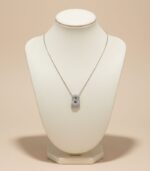 B Harfli Silver Kolye