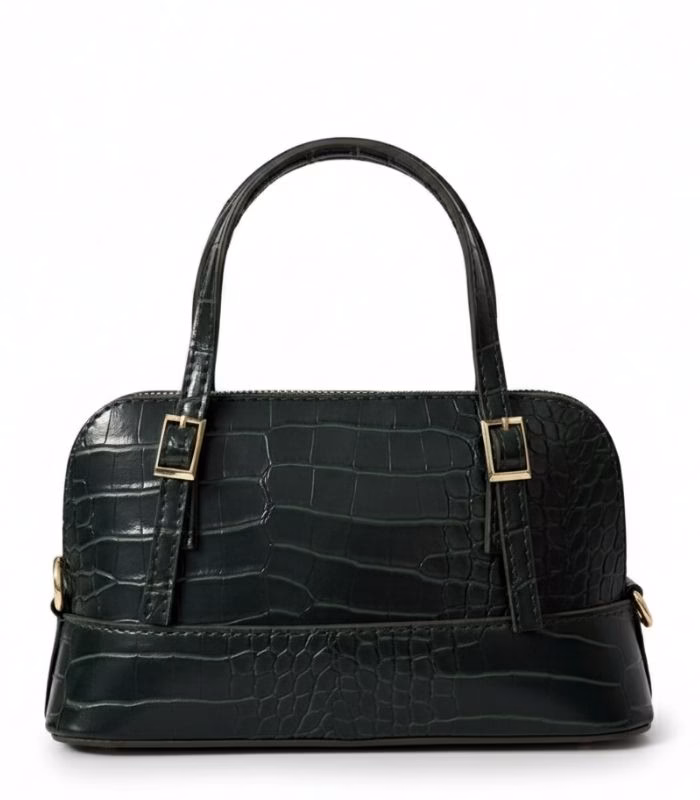 Belleza Zebra Yeşil Çanta - Görsel 1