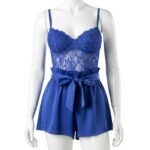 Dantel Şortlu Takım