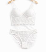 Ekru Renk Bralet Takım - Görsel 2