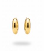 Gold Curve Küpe
