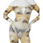 Golden Mirage Body Suit