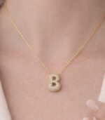 B Harfli Balon Kolye - Görsel 3