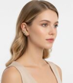 Işıltı Sarmal Kıkırdak Küpe