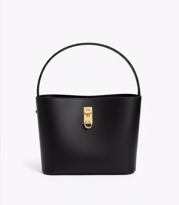Luna Bucket Siyah Çanta - Görsel 1