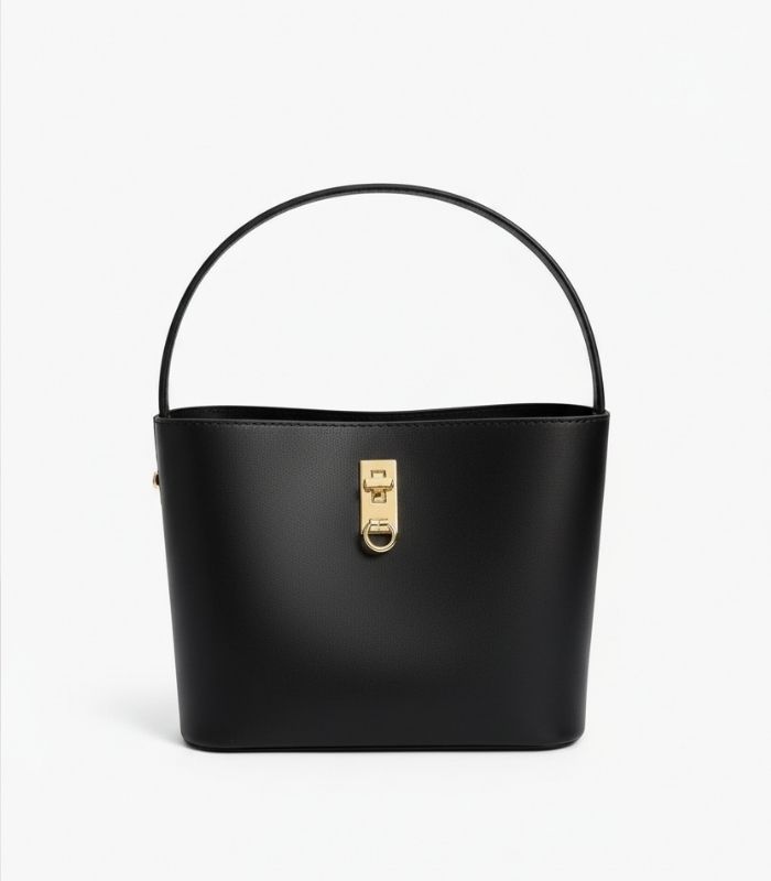 Luna Bucket Siyah Çanta