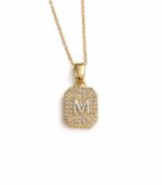 M Harfli Kolye - Görsel 3