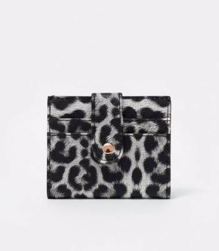 Mini Leopar Cüzdan