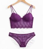 Mor Renk Bralet Takım - Görsel 3