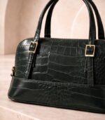 Belleza Zebra Yeşil Çanta - Görsel 2