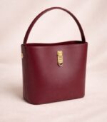 Luna Bucket Bordo Çanta - Görsel 4
