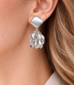 Selena Gümüş Küpe