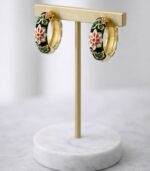 Black Garden Glow Küpe - Görsel 3