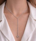 Taşlı Y Kolye - Görsel 2