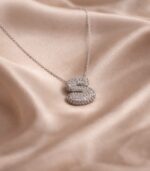 S Harfli Silver Kolye - Görsel 3