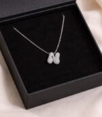 N Harfli Silver Kolye - Görsel 2