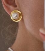 Soleil Krem Küpe - Görsel 2