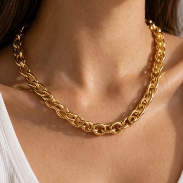 Luna Gold Kolye