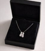 H Harfli Silver Kolye - Görsel 3