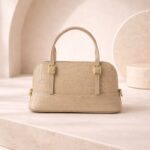 Belleza Zebra Bej Çanta