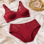 Lace Dream Takım Bordo