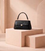 Elara Parlak Renk Siyah Çanta - Görsel 2