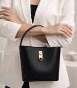 Luna Bucket Siyah Çanta - Görsel 3