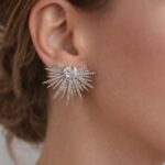 Işıltılı Güneş Küpe