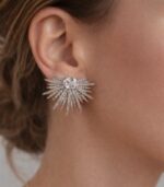 Işıltılı Güneş Küpe