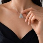 R Harfli Silver Kolye