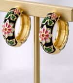 Black Garden Glow Küpe - Görsel 2