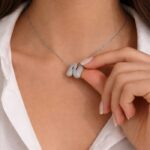 N Harfli Silver Kolye