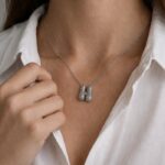 H Harfli Silver Kolye