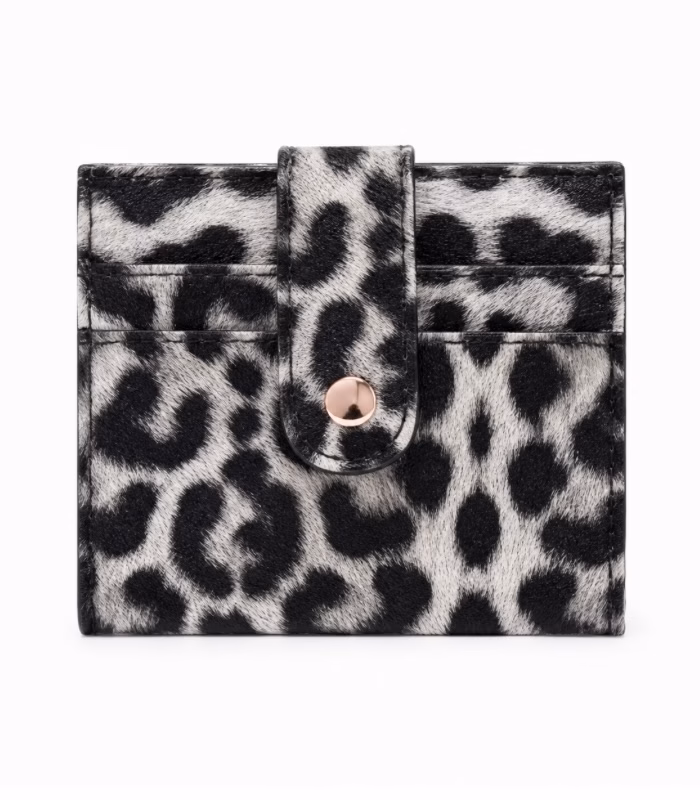 Leopar Mini Kadın Cüzdan