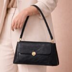 Elara Parlak Renk Siyah Çanta