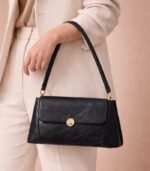 Elara Parlak Renk Siyah Çanta