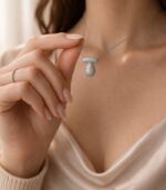 T Harfli Silver Kolye