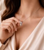 T Harfli Silver Kolye - Görsel 4