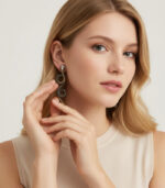 Yılan Model Küpe
