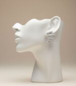 Zigzag Taşlı Işıltı Küpe - Görsel 2