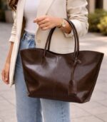 Alessa Tote Kahverengi Çanta - Görsel 2