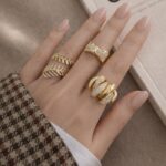 Maison Gold  Yüzük Seti