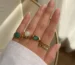 Verde Aura Yüzük Seti